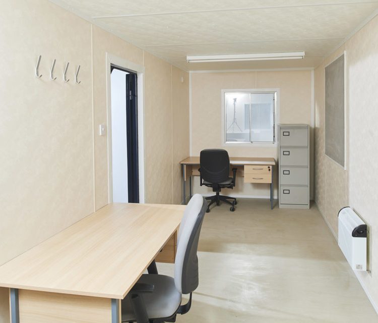 20Ft x 8Ft Steel Anti-Vandal Office Cabin