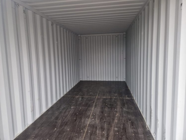 New 20Ft Shipping Container One Trip Green Easy Opening Door - Image 2