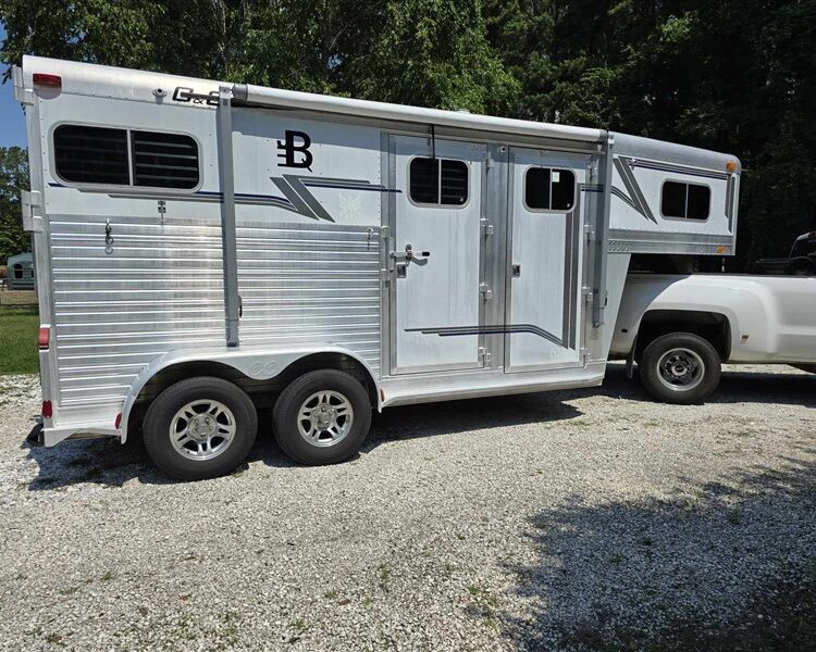 2000 C&C 2 horse Gooseneck