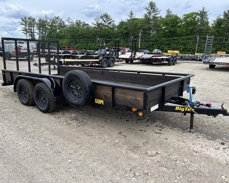 2021 Big Tex Trailers 6.5x16 6K Utility w/Ramp Gate & Spare Tire