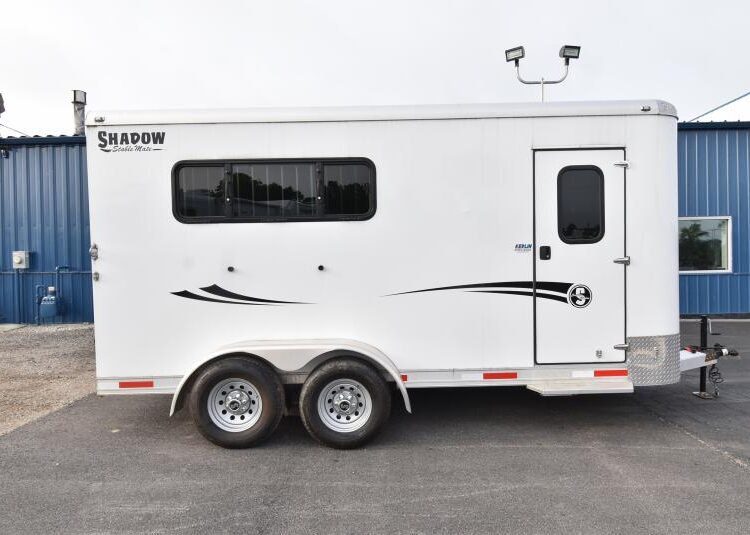 2021 Shadow Trailers Stablemate 3 Horse Trailer