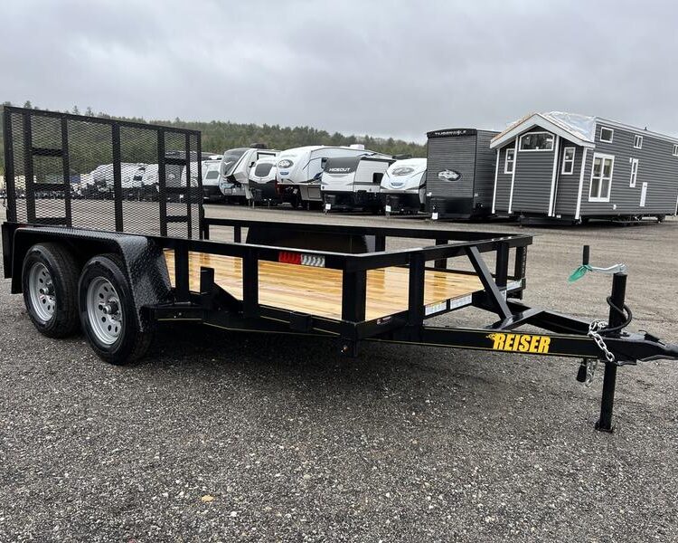 2024 Reiser Trailers 6.5x12 7K Landscape w/ Ramp Gate!