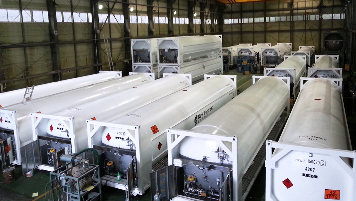 T75 40ft Cryogenic LNG ISO Tanks